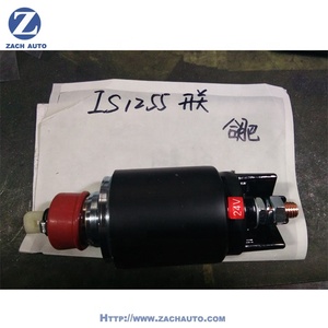 24 v ĐỘNG CƠ KHỞI ĐỘNG SỬA CHỮA KIT SOLENOID CHUYỂN IS0842 IS1255 1180999 118-0999 20412737 CHO ISKRA LETRIKA DEUTZ DIESEL - Product Image 1
