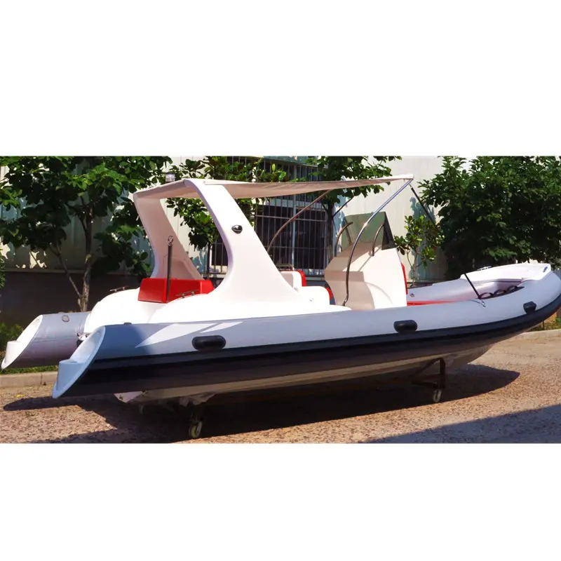 Liya 20фт 6,2 м жесткий корпус pro морской понтон надувная водная лодка