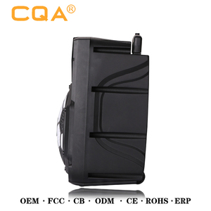 Xe Đẩy Xách Tay <span class=keywords><strong>Mini</strong></span> Đa Chức Năng Có Thể Sạc Lại Loa Công Suất Cao Bluetooth Loa Không Dây Microphone Âm Lượng Cao Âm Thanh - Product Image 4