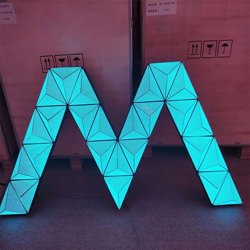 Meiyad triangolo display A LED modulo OEM/led modulo display