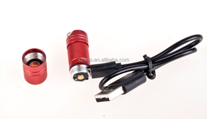 Móc Khóa Đèn Pin EDC Sạc Được Bằng Micro USB 40Mm Đèn Pin Mini 10180 - Product Image 3