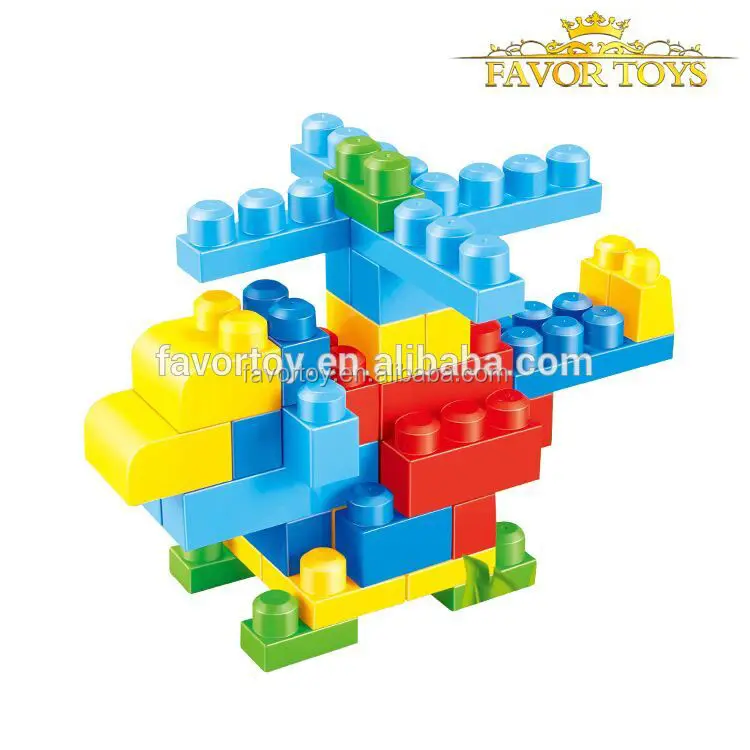 Mega classic plastic building blocks toys for kids