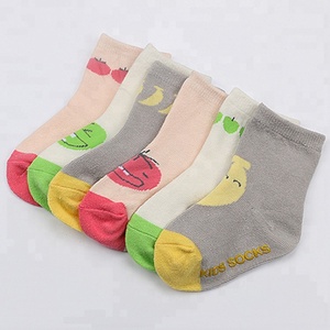 Nuevo diseño personalizado de peluche de frutas patrón <span class=keywords><strong>Converse</strong></span> de bebé <span class=keywords><strong>NIÑOS</strong></span> Calcetines - Product Image 1