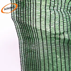 Polypropylene hdpe knitted shade fabric 90% shade net green