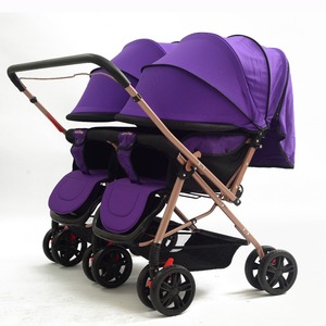 <span class=keywords><strong>Passeggino</strong></span> Gemellare Pieghevole Tipo Carrozzina Doppia per Bambini e Bambine - Product Image 2