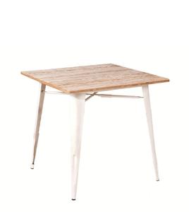Alquiler de mesa y silla de Metal, venta al por mayor, banquete de café, cena, boda, evento, fiesta, muebles al aire libre, Hotel moderno de hierro - Product Image 5