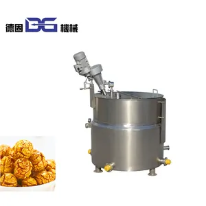 Máquina para hacer palomitas de aire caliente Industrial, lote continuo americano, fabricante de fábrica, proveedor Jinan