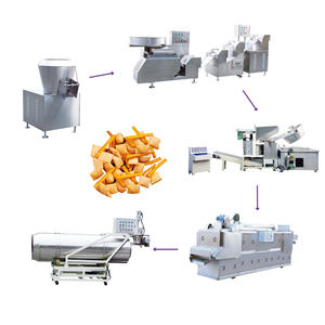 Fabricación <span class=keywords><strong>china</strong></span> comercial frito las patatas fritas que hace la máquina - Product Image 6