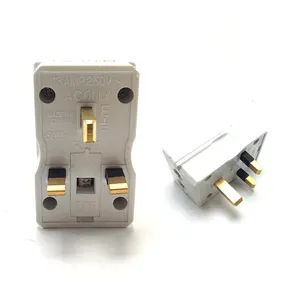 Salida multi-enchufe 250V 13A 3 pin adaptador de viaje universal