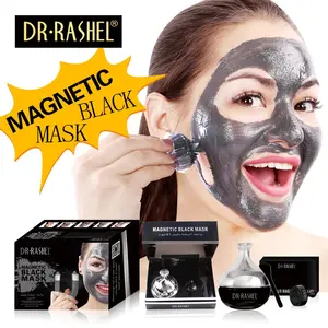 DR.RASHEL New Arrival Collagen Magnetic Black Face Mask Blackhead Remover Magnetic Mud Mask