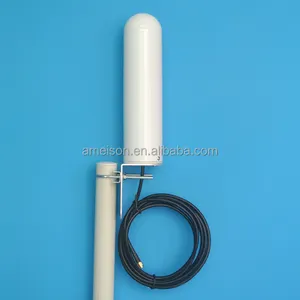 Antena ameison 806 ~ 960/1710 ~ 2700mhz 5dbi, antena omnidirecional de fibra de vidro 4g lte