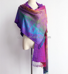 2016 Más Caliente <span class=keywords><strong>Rainbown</strong></span> Invierno Cachemir Bufanda Mujer Bufandas Chales - Product Image 4
