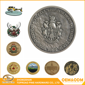Vente chaude Promotionnel Souvenir dans <span class=keywords><strong>L</strong></span>'artisanat En Métal En Métal de Zinc Alliage <span class=keywords><strong>Or</strong></span>/Antique/Argent Pièces Personnalisé <span class=keywords><strong>Cha</strong></span> - Product Image 3