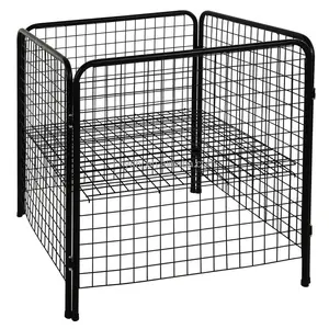 Market Wire Mesh Cage Box Eisendraht Aufbewahrung skorb