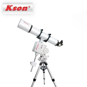 Telescopio refractor de hito Telescopio óptico de montaje Goto