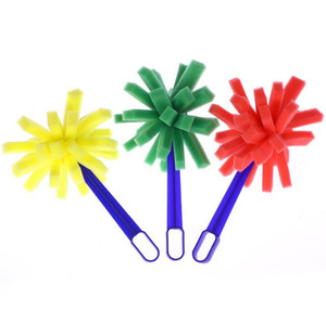 Lukisan Kuas Busa Roller Spons untuk Anak-anak DIY Kerajinan Lukisan Alat Set - Product Image 2