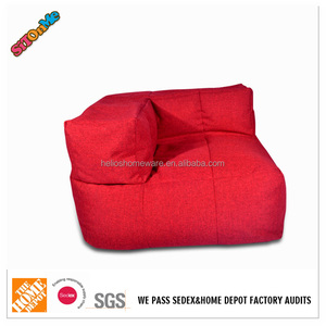 Rouge en cuir Suédé <span class=keywords><strong>buggle</strong></span> up pouf produits les plus vendus dans alibaba - Product Image 1
