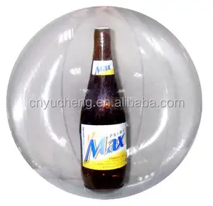 Umweltfreundliche kunststoff PVC aufblasbare strand ball (mit inneren)