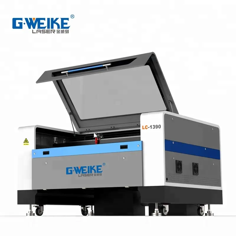 G-weiek LC1610N CNC עם Reci צינור לייזר 100w לייזר מכונת חיתוך למכירה
