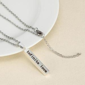 Collana Cube Bar personalizzata Punk personalizzata il tuo nome per matrimonio damigella d'onore compleanno festa della mamma regalo di natale anniversario - Product Image 3