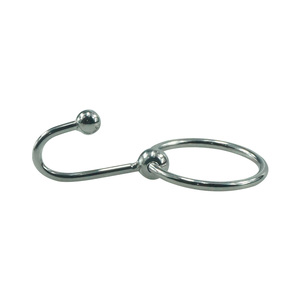 Medische Roestvrijstalen Urethrale Plug Speelgoed Hhead Ring Met Dubbele Bal Prins Albert Toverstaf <span class=keywords><strong>Penis</strong></span>