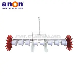 ANON rice drum rice seeder machine cheapest Hand Manual 8row 10row rice seeder