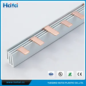 Haitai Бесплатные Образцы Клеммный Соединитель 100A 3 P Pin Типа Медных Шин