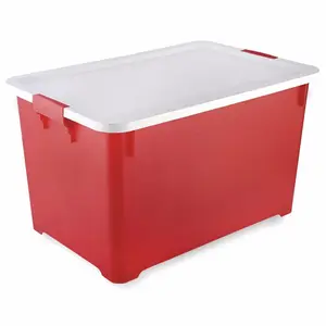 Large Big Plastic Storage Box With Lid