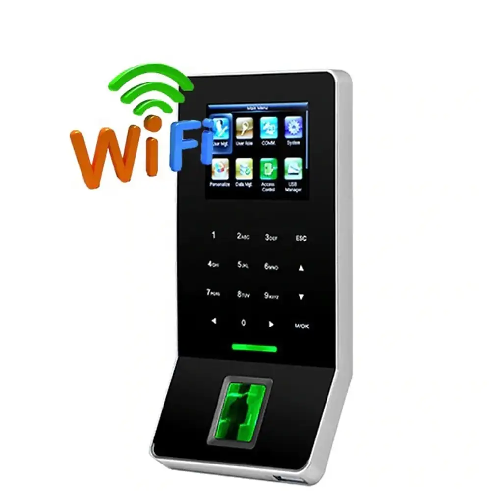 Servo-montre connectée ZK F22, wi-fi Ultra-fin, déverrouillage par empreinte digitale, contrôleur d'accès et espace, terminal