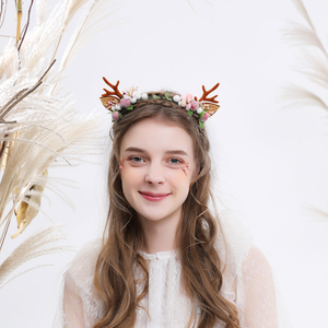 Diademas De Cuernos De Oveja Elásticas Bonitas, Maquillaje Para Mujer