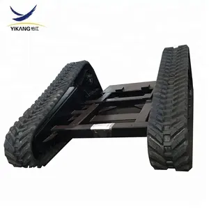 8 Ton Custom Crawler Chassis Base Track Onderwagen Voor Graafmachine Booreiland Onderdelen