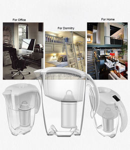 Ionizador de <span class=keywords><strong>jarra</strong></span> de agua alcalina, filtro de agua alcalina incluido, sistema de filtración ionizada orgánica de 7 etapas para purificar - Product Image 3