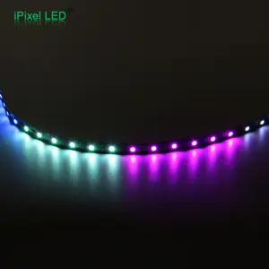 10mm 24V 48pcs RGB DMX control flexible led strip tape