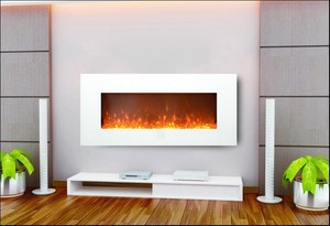 Blanco elegante chimenea eléctrica <span class=keywords><strong>para</strong></span> la <span class=keywords><strong>sala</strong></span> - Product Image 2