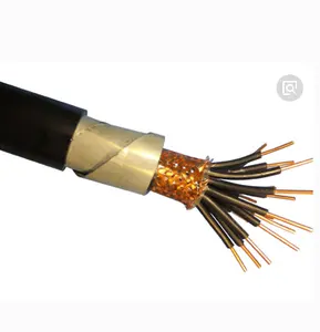 Cable de Control KVP/kvrp de PVC, 4x0,75mm, Cable de pantalla de cobre