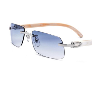 แว่นกันแดดโพลาไรซ์ YTSBL8300816มีโลโก้โลหะ UV400ทำจากเขา<span class=keywords><strong>ควาย</strong></span><span class=keywords><strong>ห</strong></span>รู<span class=keywords><strong>ห</strong></span>รากำ<span class=keywords><strong>ห</strong></span>นดได้เอง2023 - Product Image 1
