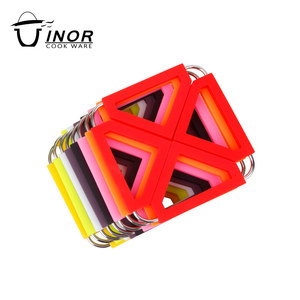 Fixe en <span class=keywords><strong>acier</strong></span> inoxydable résistant à la chaleur silicone tasse tapis hot pot <span class=keywords><strong>dessous</strong></span> <span class=keywords><strong>de</strong></span> <span class=keywords><strong>plat</strong></span> pad pour la maison - Product Image 1