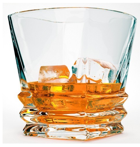 Factory direct supply square whiskey glass cup