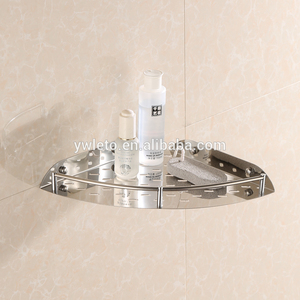 Alla moda di Montaggio A Parete <span class=keywords><strong>Mensola</strong></span> In Acciaio Inox Bagno <span class=keywords><strong>Shampoo</strong></span> Scaffale - Product Image 5