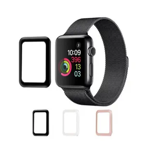 For Apple Watch 2 3 4 5 6 SE S7 S8 Ultra pro 38mm 40mm 42mm 44mm 49mm 3D full cover tempered glass screen protector for iWatch