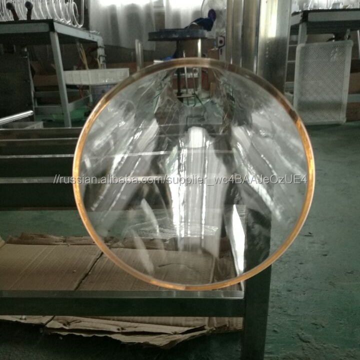 Высокое качество 100 мм кварцевая стеклянная трубка pyrex стеклянная трубка