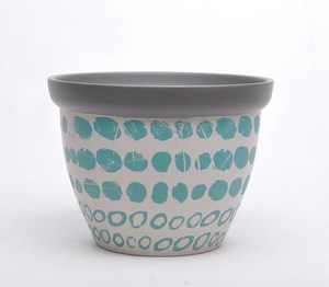 Factory Multiply Color <strong>Bulk</strong> Balcony Decorative <strong>Terracotta</strong> Wave Point Wholesale <strong>Flower</strong> <strong>Pots</strong> - Product Image 6