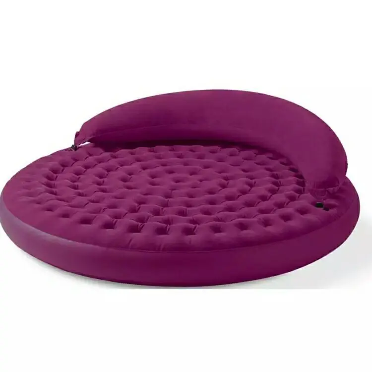 Rond pliable gonflable lit d'air matelas