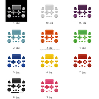 Pour Data Frog pour la réparation de manettes PlayStation 4, pièces détachées et accessoires avec boutons D-pad, R1/L1/R2/L2 et ABXY