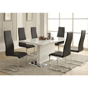 Ý Hiện Đại Thiết Kế Mới Sang Trọng Lớn Hoàng Gia Tempered Glass Gương Bàn Ăn Cho Phòng Và Đám Cưới - Product Image 2