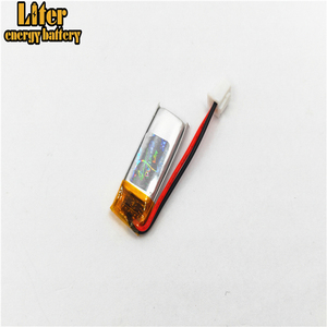 Plug 2.0-2 P 501235 180 mah 3.7 v lipo battery Rechargeable solar li ion polymer lithium battery with PCM - Product Image 3