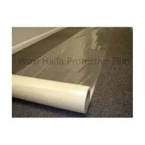 Quick delivery plastic film carpet protector roll film