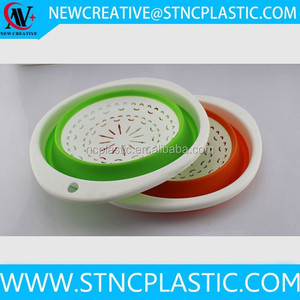 Passoire de riz en silicone pliable, tamis pour la cuisson des fruits et légumes - Product Image 3