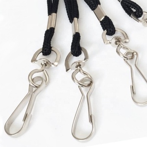 Lanière tressée personnalisée pour <span class=keywords><strong>porte</strong></span>-<span class=keywords><strong>Badge</strong></span>, sangle <span class=keywords><strong>de</strong></span> <span class=keywords><strong>cou</strong></span>, cordon rond en PP - Product Image 2