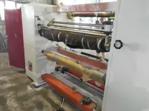 PLC Controlled High Speed Slitting Machine For Paper Film Foil Kraft Paper 1300mm